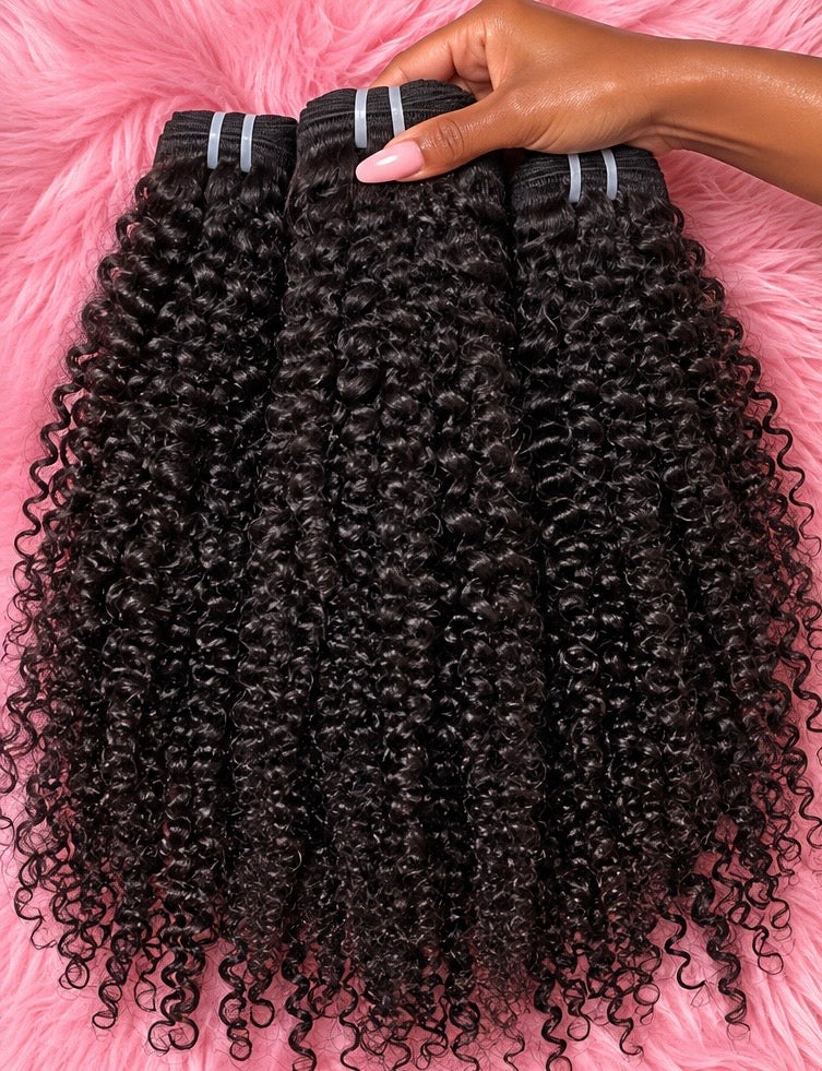 Cashmere curly bundles